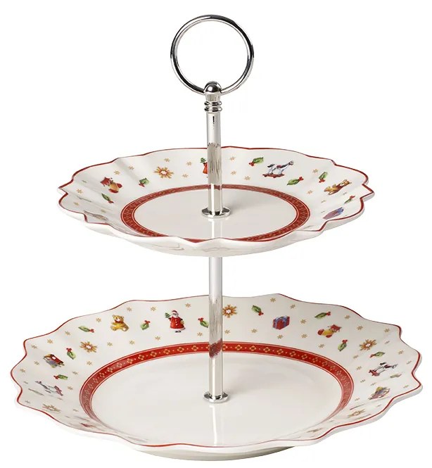 Karácsonyi emeletes kínáló, 2 szintes, Toy's Delight kollekció - Villeroy & Boch