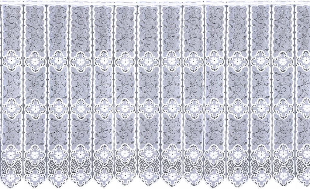 Függöny függöny jacquard szekcionált karnis 80 cm