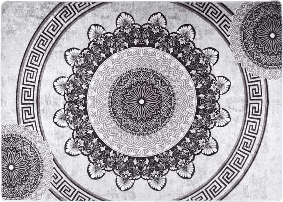 vidaXL mintás csúszásmentes mosható szőnyeg 120 x 180 cm