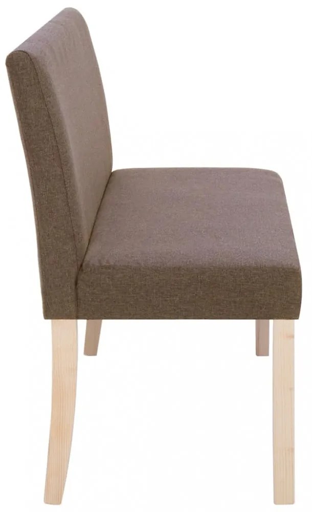 barna poliészter pad 139,5 cm