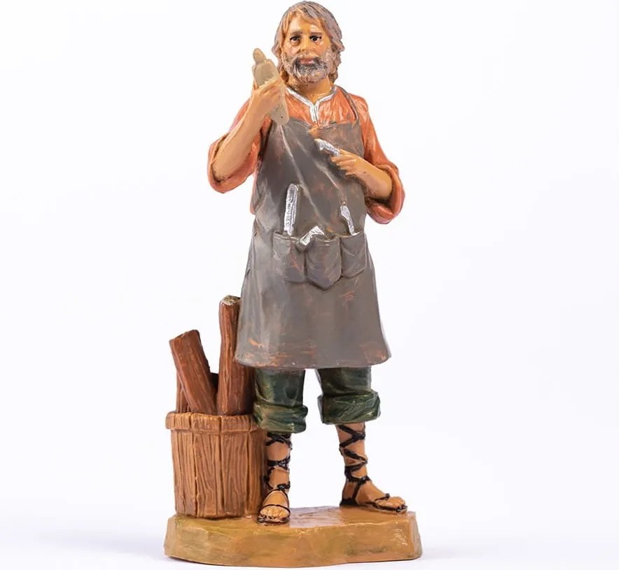 Betlehem szobrász, 12cm-es figurákhoz Fontanini