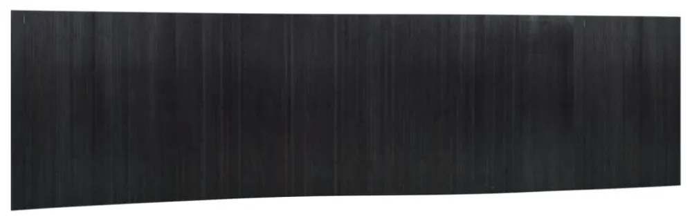 fekete bambusz térelválasztó 165 x 800 cm