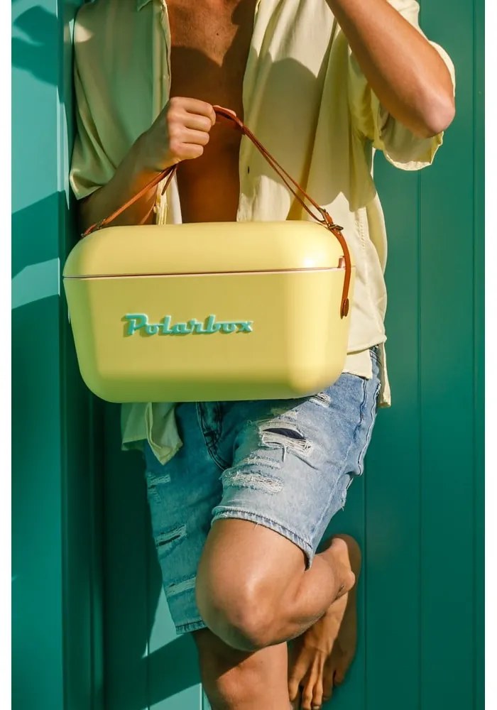 Lila hűtődoboz 20 l Classic Rainbow – Polarbox