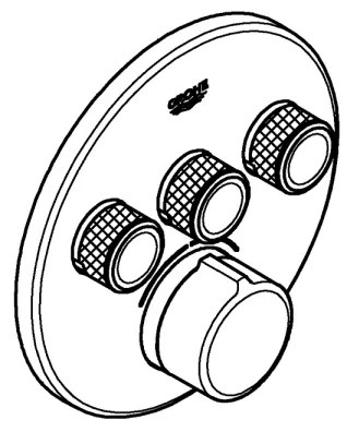 GROHE 29146000 - SMARTCONTROL csaptelep, fényes króm