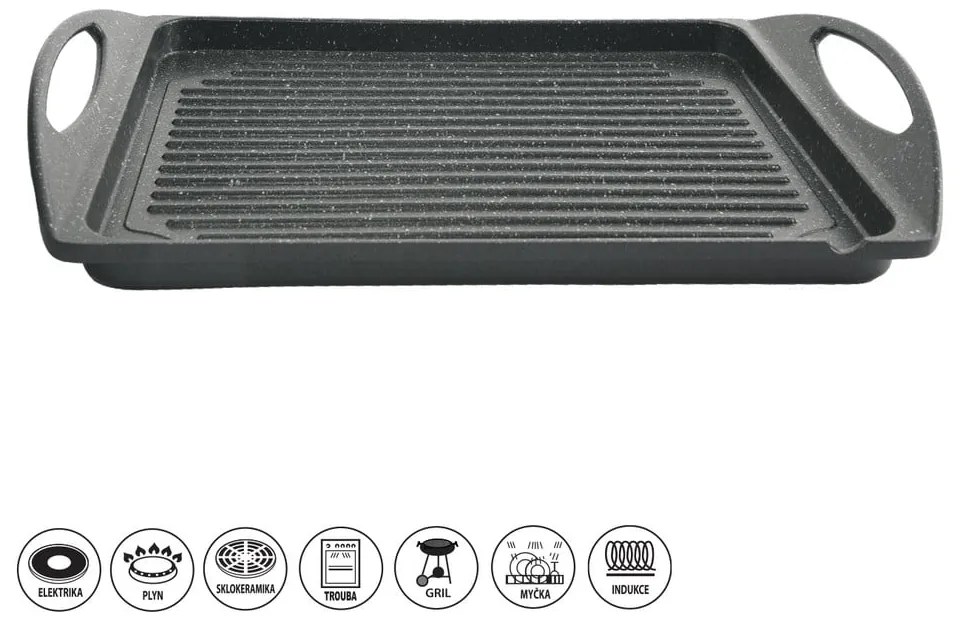 Alumínium grill lap 27x42 cm GRANDE – Orion