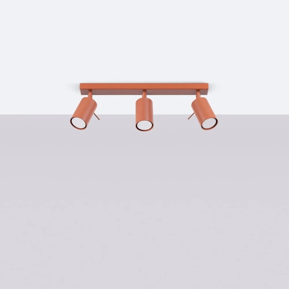Téglavörös spotlámpa 6x45 cm Etna – Sollux