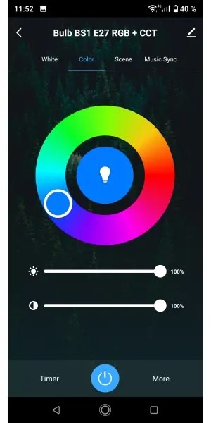 iGET 75020904 - LED RGBW dimmelhető fürdőszobai mennyezeti lámpa LED/24W/230V IP54 fehér Wi-Fi