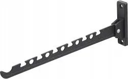 Fém Akasztós fogas Metafranc fekete