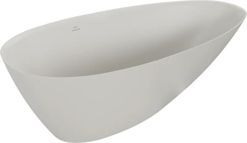 Mexen Milano szabadon álló kád konglomerátumból 150 x 82 cm, beton matt - 57301508561