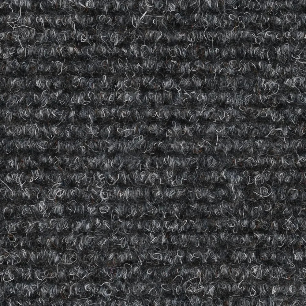 15 db világosszürke öntapadós lépcsőszőnyeg 56x17x3 cm