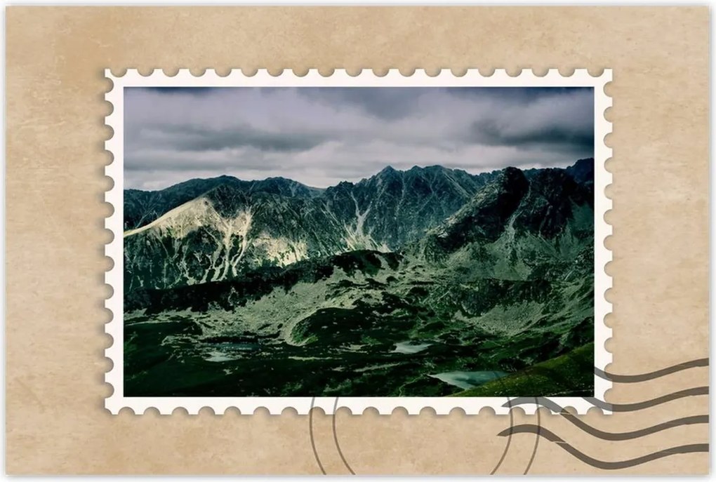 Poszterek 60x40 Tátra Lengyel hegyek Kilátás