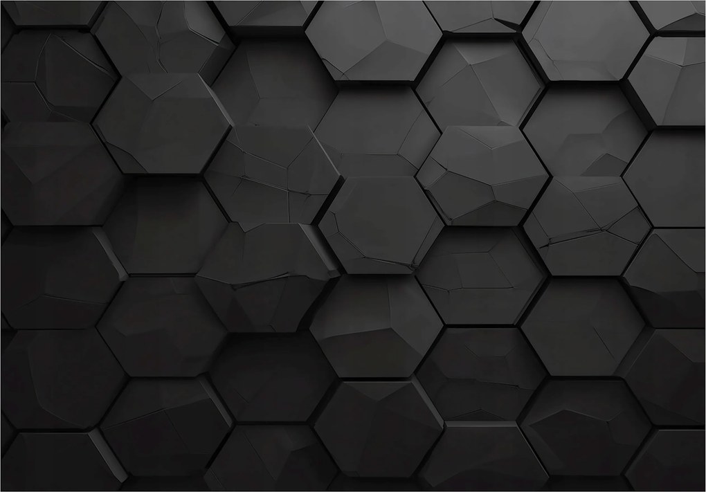Ifjúsági Fotótapéta Hexagon Gaming 3D Ifjúsági Tapéta 350x250