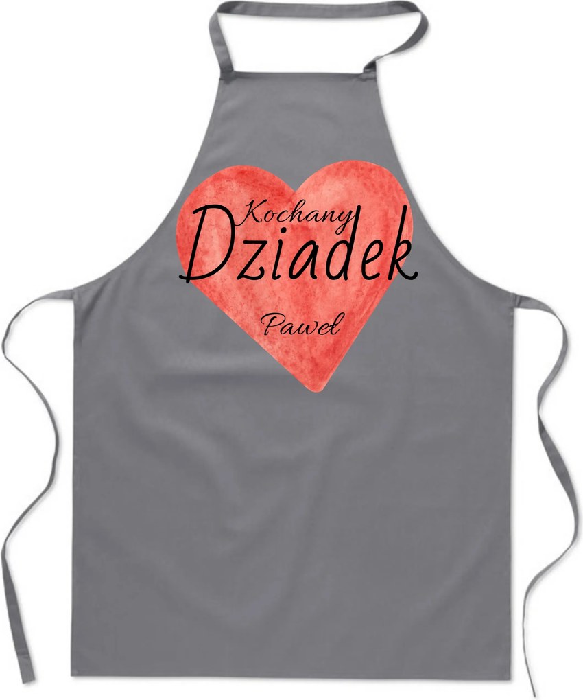 Konyhai kötény Személyre szabott Ajándék Nagypapának Kedves Nagypapa Név