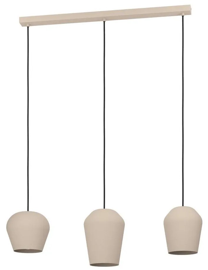 Eglo 900143 - Csillár zsinóron CAMBAITO 3xE27/40W/230V