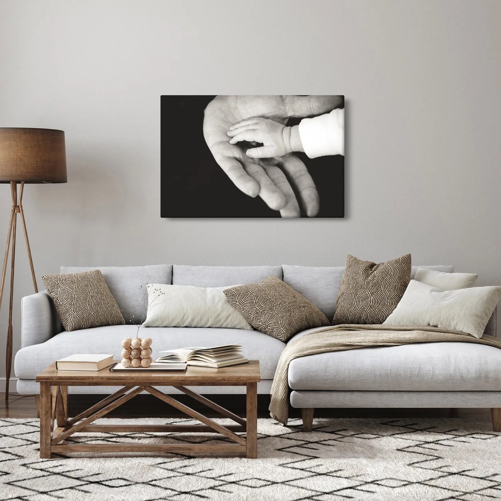 Kéz képe (90x60 cm)