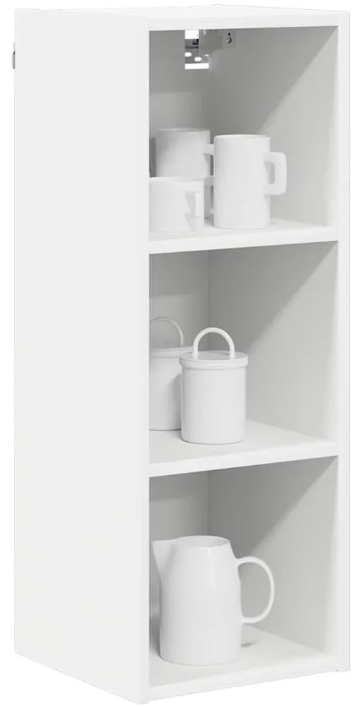 Függő szekrény polcokkal Riga Fehér 30 x 29,5 x 80 cm Faanyag