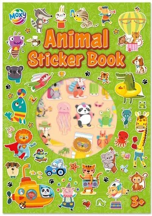 Állatos Fun matricás album 8 ív