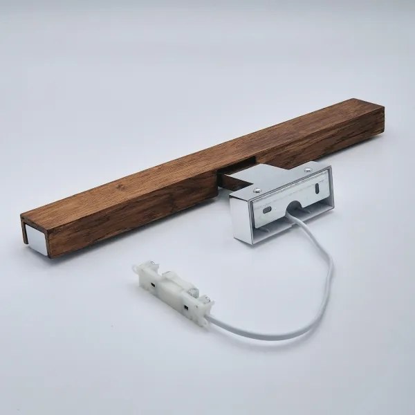 Brilagi-LED Fürdőszobai tükörmegvilágítás WOODY MIRROR LED/8W/230V IP44 tölgy/króm