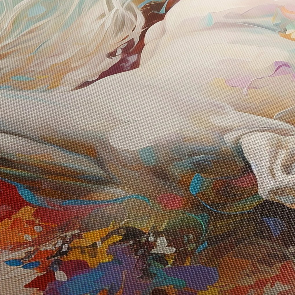 Kép - Egy ló festése (120x50 cm)