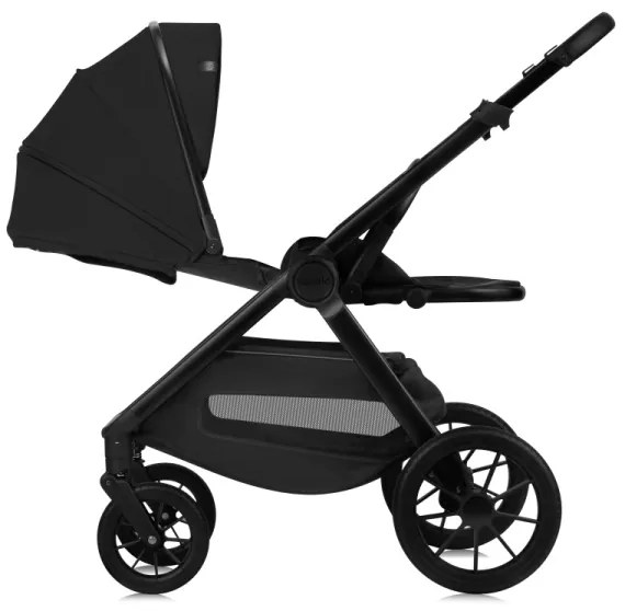 Lionelo - LAYLA 3 az 1-ben kombinált babakocsi Black Onyx