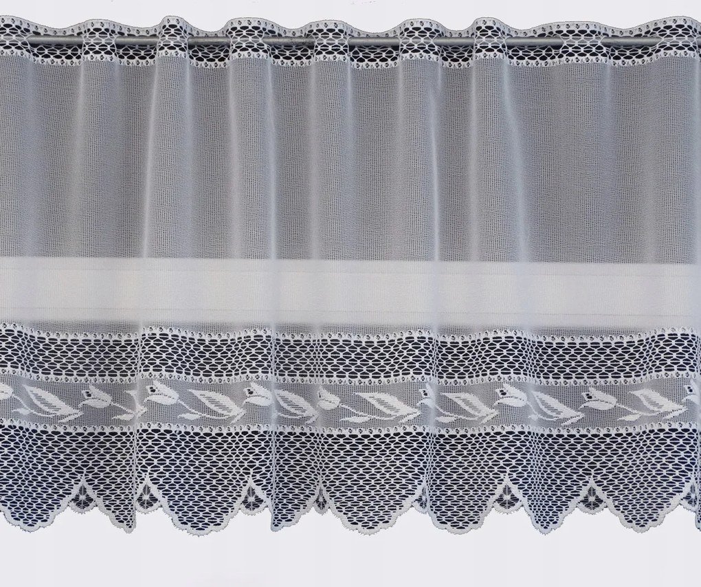 Mg Irigység jacquard 31589 fehér 150x60cm M