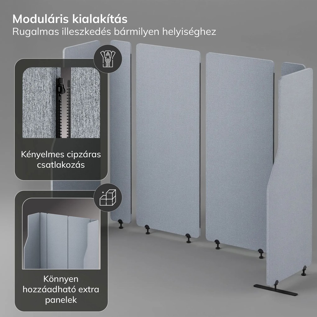 akusztikus falpanel SADIE Moon Dust 280/145 cm