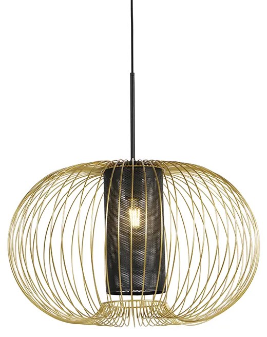 Design lógólámpa arany fekete színben 60 cm - Marnie