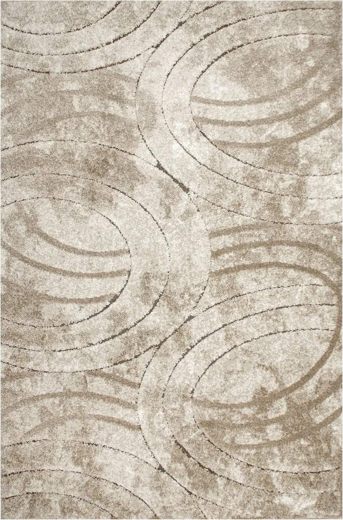 Puha Szőnyeg Kétszintes Gyapjú Mint Dörzsölt Fashion 120x170 cm