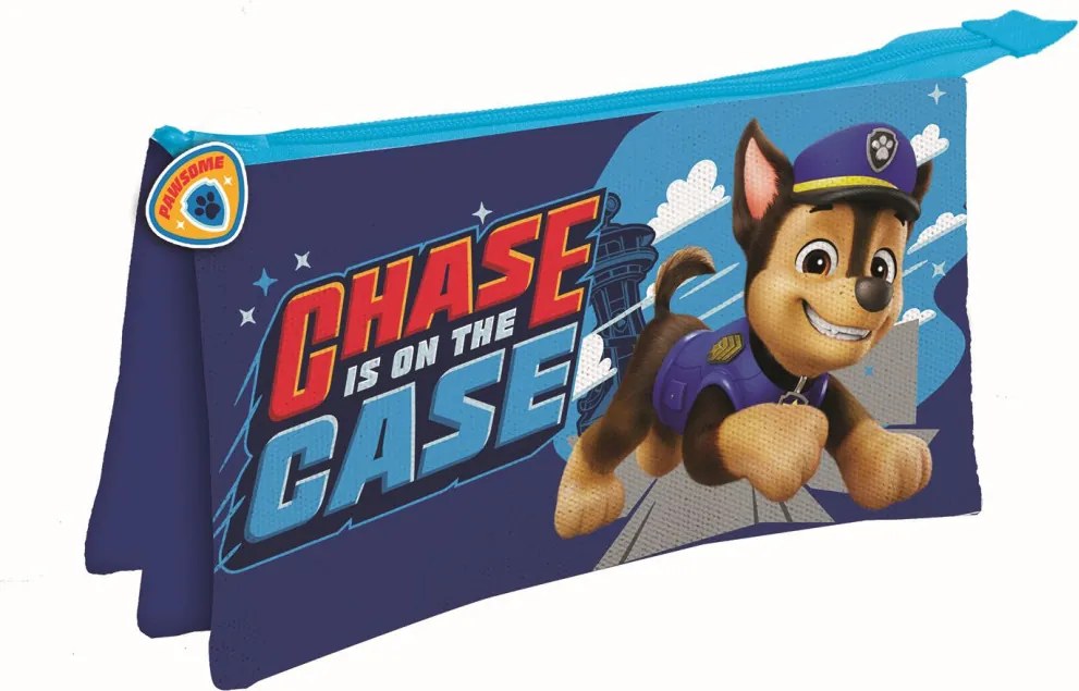 Mancs Őrjárat Chase is on the Case 3 rekeszes tolltartó 22 cm