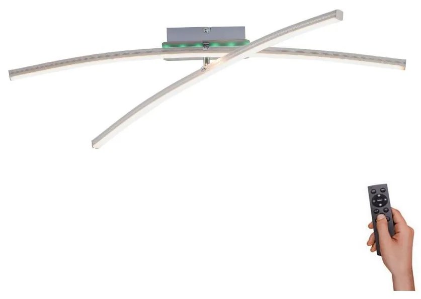 Leuchten Direkt 11255-55 - LED RGB Dimmelhető csillár ALINA 2xLED/8,1W/230V + távirányító