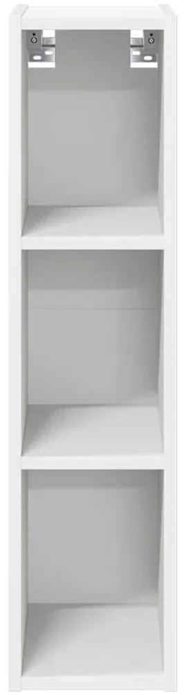 Függő szekrény polcokkal Riga Fehér 20 x 29,5 x 80 cm Faanyag