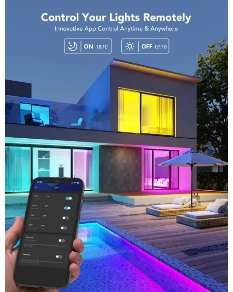 Govee - LED RGBWW Fényerőszabályozható izzó Smart E27/12W/230V 2700-6500K Wi-Fi