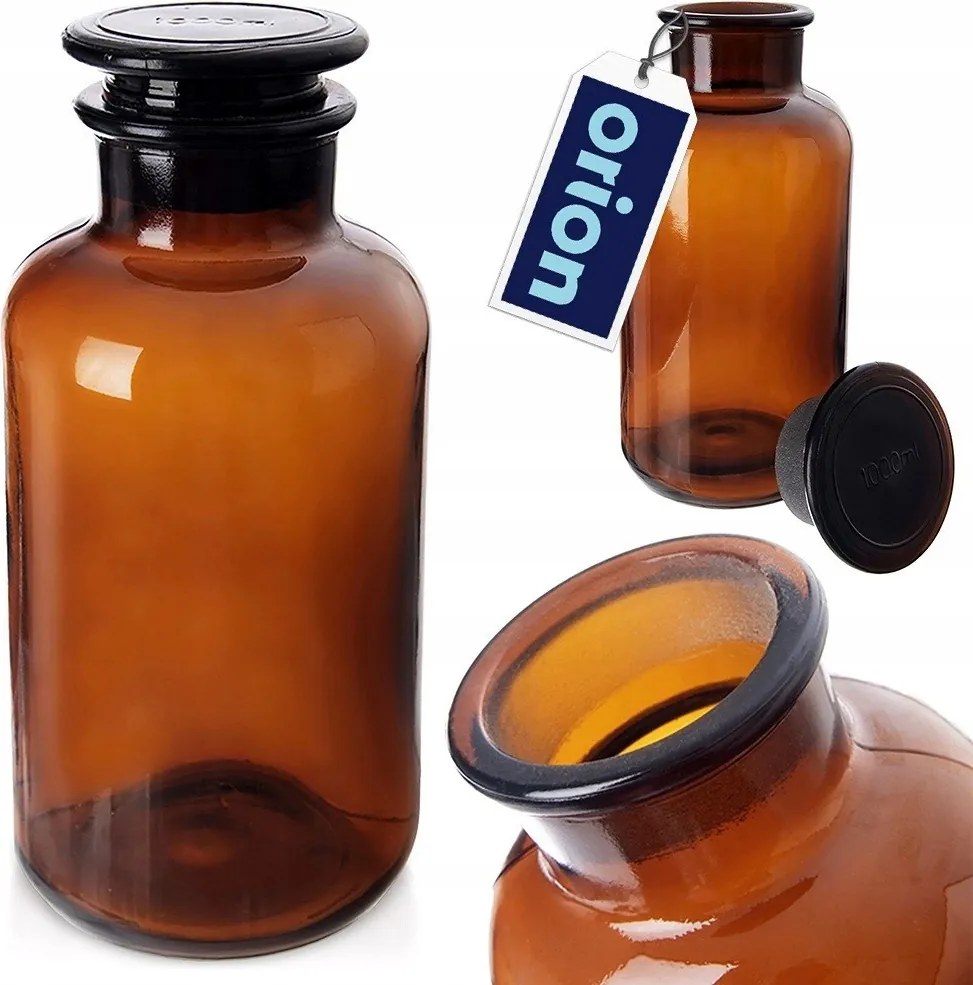 Tartály Retro Folyadékpalack Termékek Üveg Barna Orion 1 l