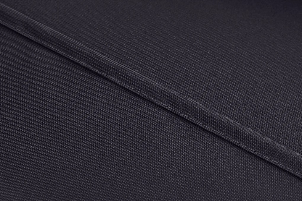 Függöny OXFORD LIGHT 140x250 cm, sötétszürke Felfüggesztés: Hullámos sínszalag