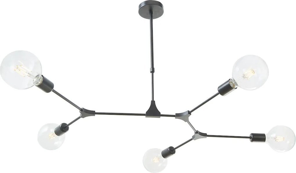 Dar lighting modern függeszték euphemia fekete dareup0539