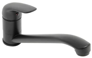 Ceramia S-Line Pro mosogató csaptelep forgó karral fekete matt SIKOBSLPRO282C