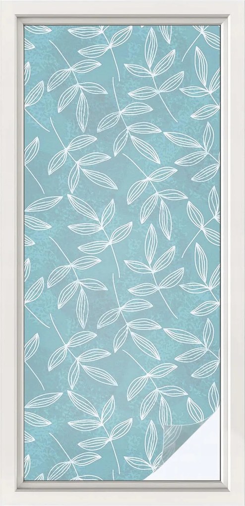 Szélvédőfólia Ablak Adatvédelem Leveles elegancia 50x116