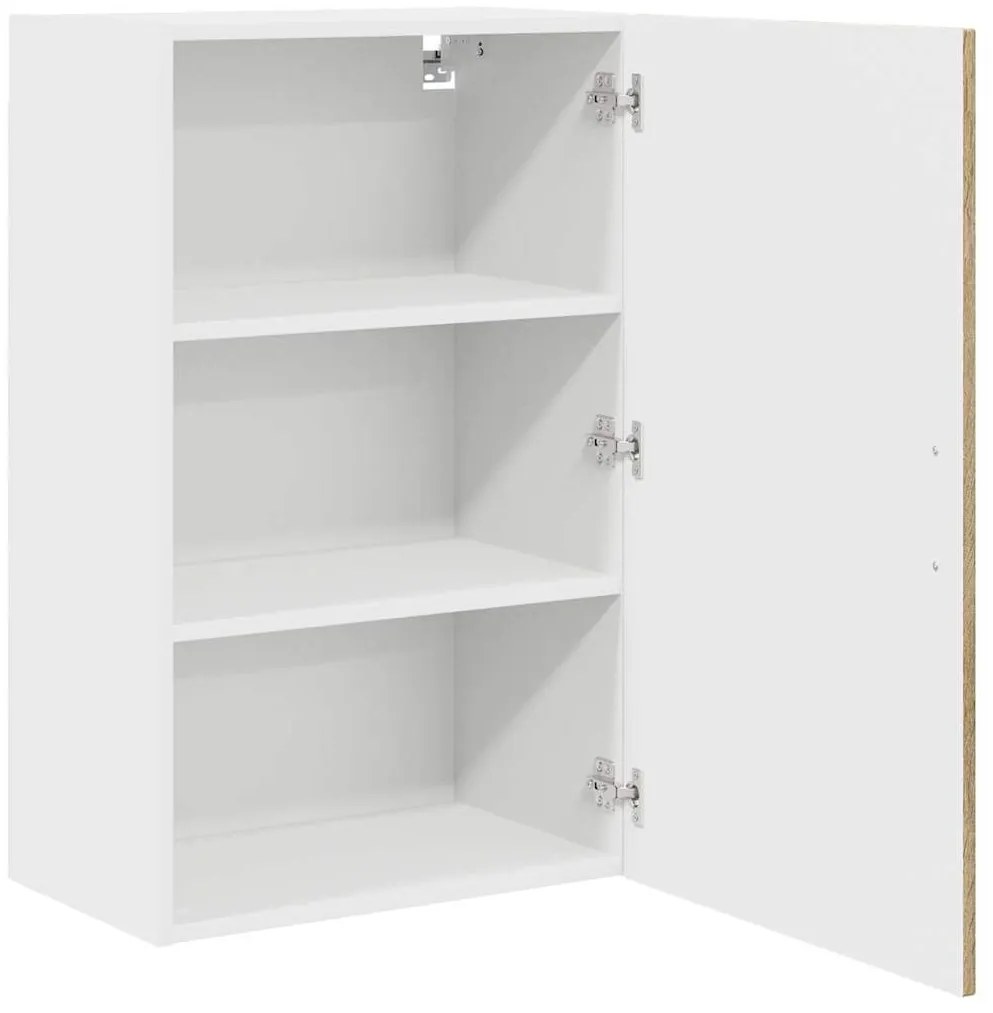 Fali konyhaszekrény Sonoma tölgy 50 x 31 x 80 cm Faanyag