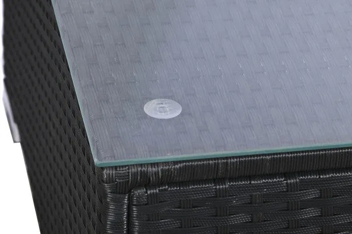 Prémium 7 részes polyrattan kerti bútor szett