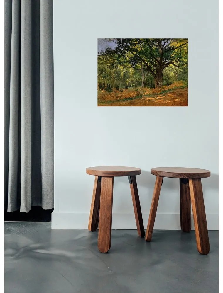 Claude Monet - The Bodmer Oak, Fontainebleau Forest kép másolat, 70 x 50 cm