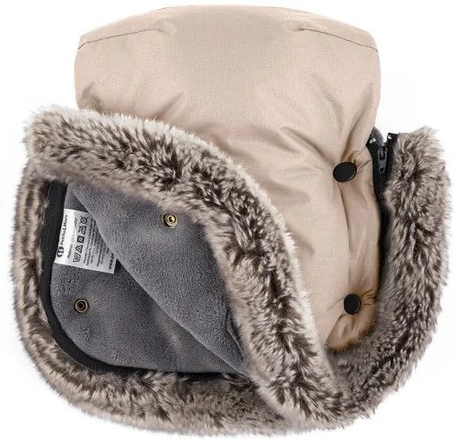 PETITE&amp;MARS - KÉSZLET Baba bundazsák 4 az 1-ben ARCTIC + babakocsi kézvédők Rózsa Petal