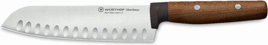 Wusthof Urban Farmer Santoku 17 cm mélyedésekkel