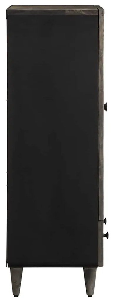 tömör mangófa magasszekrény 60x33x100 cm