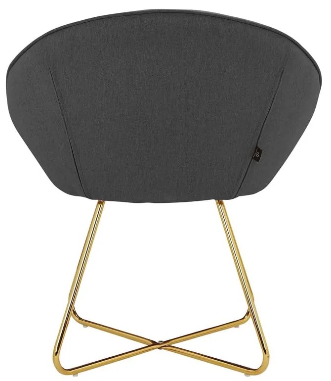 Sötétszürke fotel Tigela - Støraa