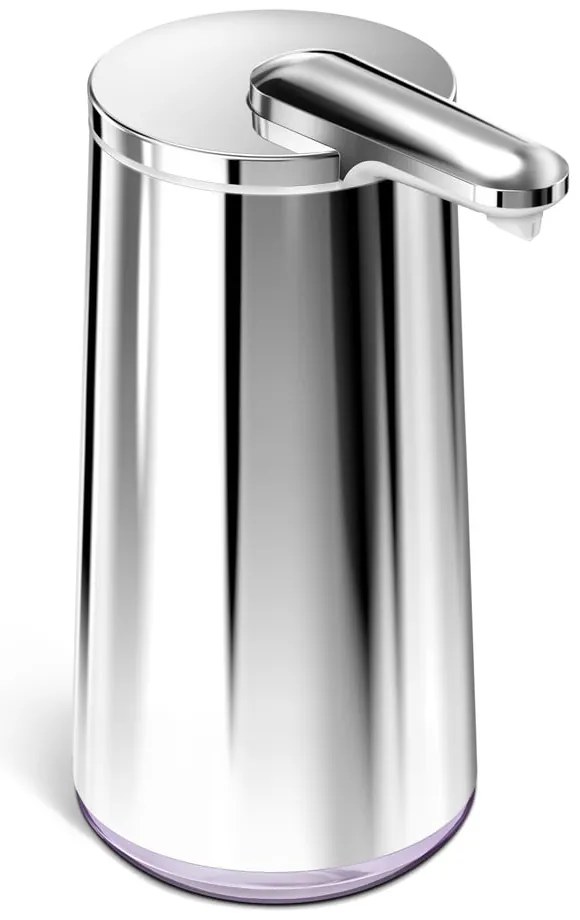 Ezüstszínű acél automata szappanadagoló 266 ml - simplehuman