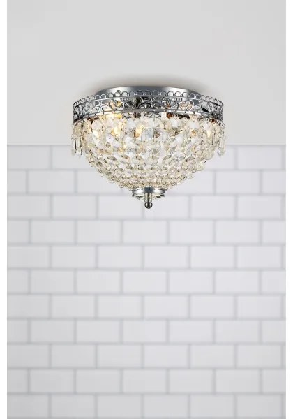 Markslöjd 108423 - Mennyezeti lámpa JOLINE 2xE14/40W/230V króm