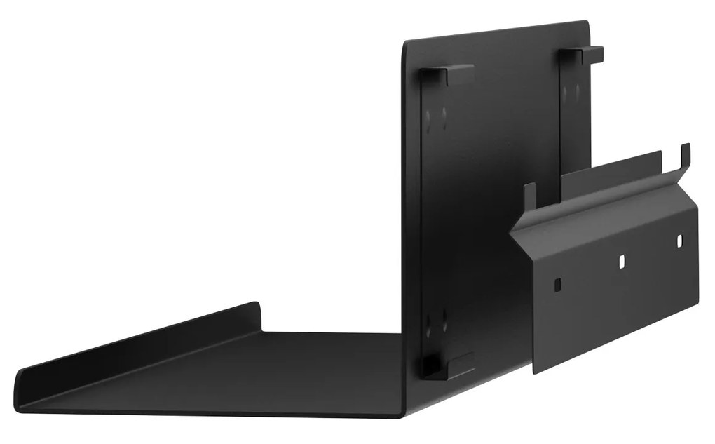 Fali polc JOANNE 400 mm, fekete