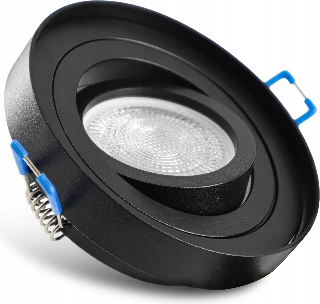 Halogén lámpatest GU10 süllyesztett Led Cső Mozgatható spot kerek