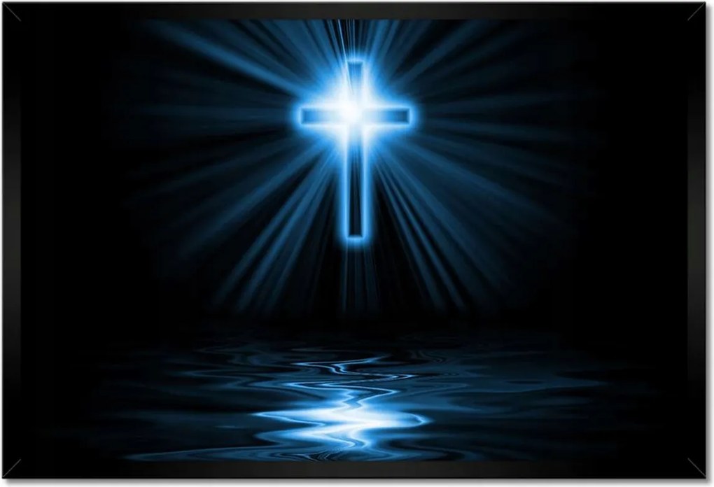 Poszterek keretben 60x40 Kereszt Jézus Mennyország