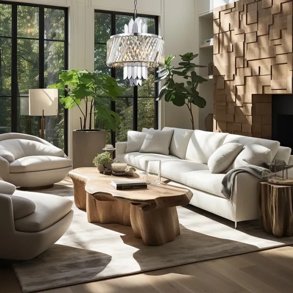 Csillár láncon MARGOT 6xE14/40W/230V króm